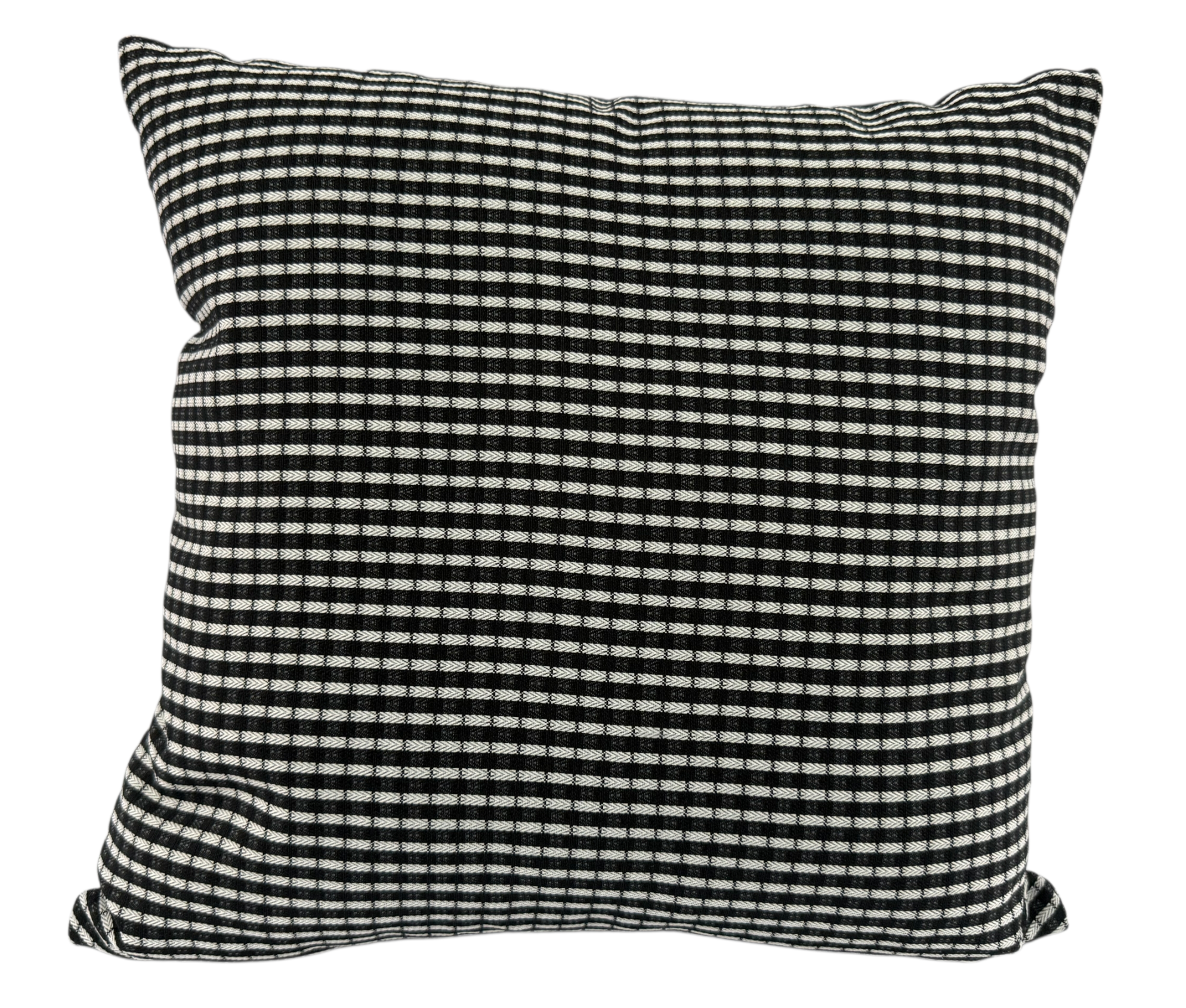 4040 Perna decorativa, 40x40 cm, negru/alb - imagine 1